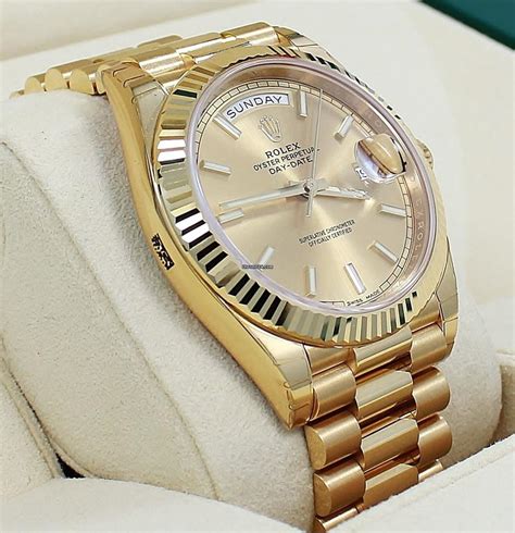 oyster perpetual day date 40 rolex|pre owned Rolex president 40mm.